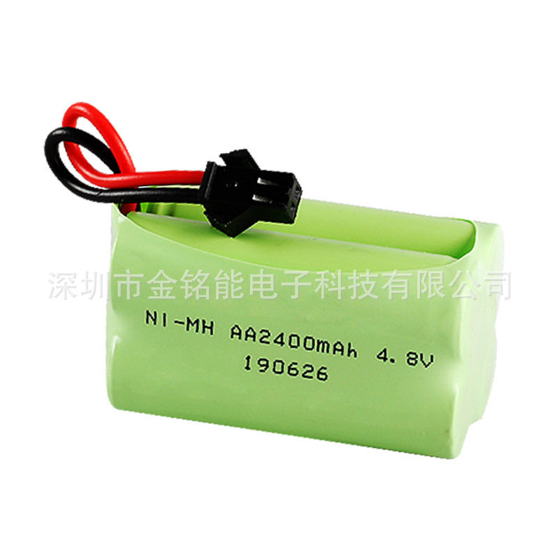 【遥控车玩具电池】 镍氢电池组Ni-MH AA2400mah4.8v组合免组装费