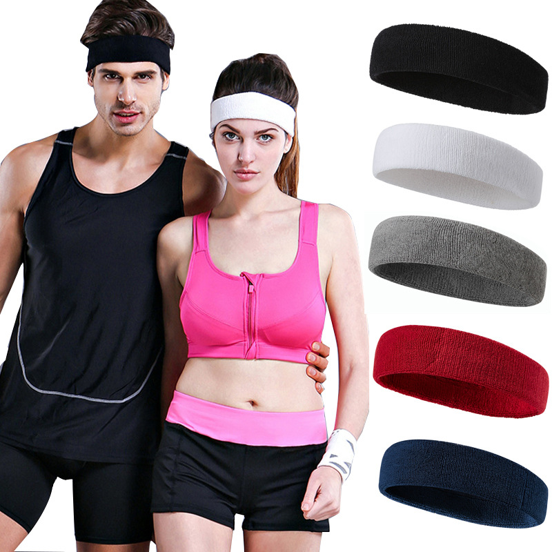 1Pc Wide Prevent Sweat Head Band Women/M...