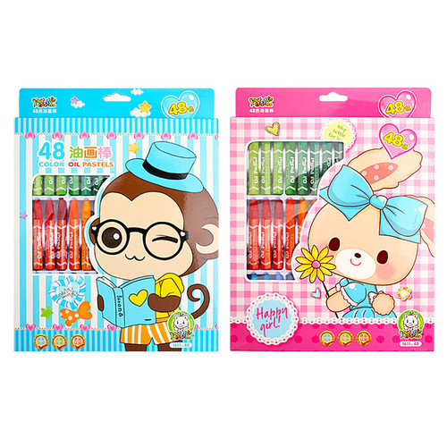 8-color heavy-color oil pastels, 24 colors, 18 colors, 12-color crayons, 36 colors, 48 ​​colors, children's hand-painted painting graffiti pen set