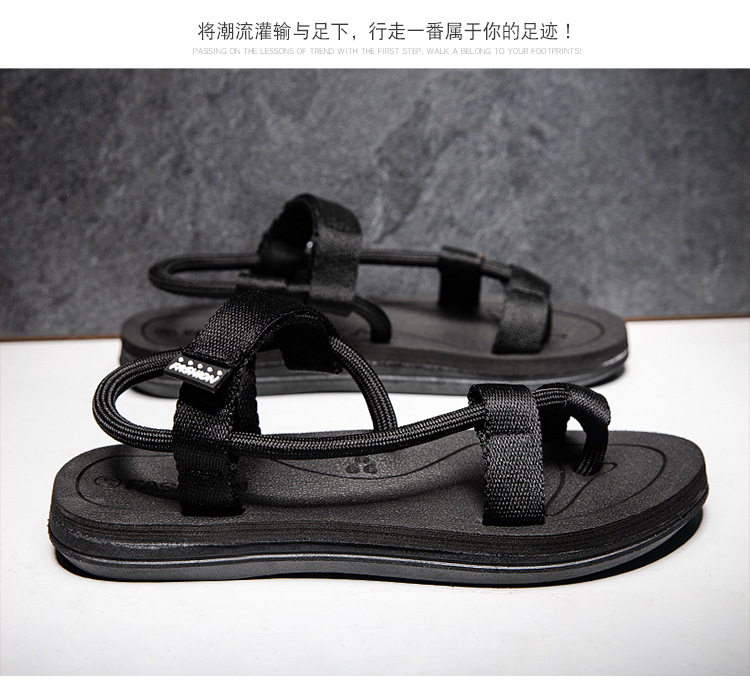 New summer slippers men's hot couple beach shoes Korean version casual two-use men's Vietnamese sandals foreign trade 35 undefined