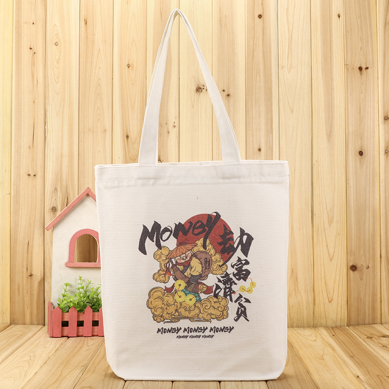 个性来图 复古文艺帆布包 单肩手提帆布袋帆布包厂家批发