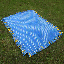 出口日本流苏双面绒小毛毯 沙发垫小盖毯办公室空调毯 宠物小毯