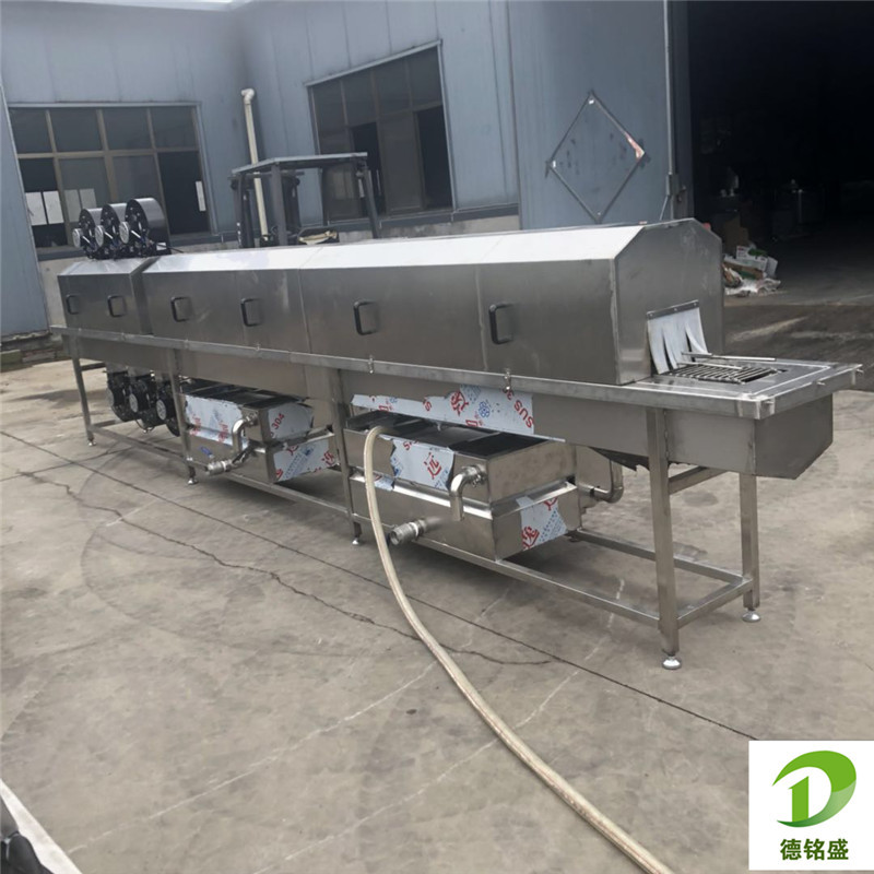 水果罐头瓶清洗线 不锈钢洗罐机 高压喷淋式鳕鱼罐头清洗机