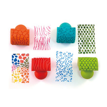 四款动物橡胶印章幼儿园美劳材料手工制作涂鸦创意diy绘画工具