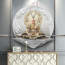 斗战胜佛玄关装饰画客厅墙面3D立体浮雕壁画轻奢餐厅卧室挂画悟空