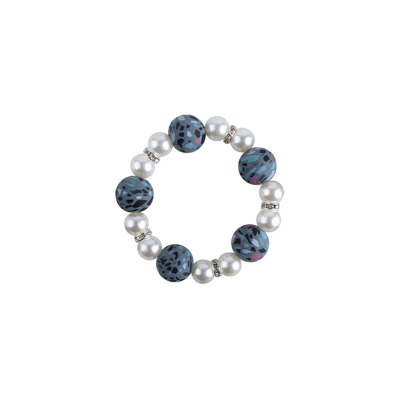 Nuevo bebé haya chupete clip bebé creativo leopardo perlas de gel mordedor gel pulsera chupete cadena anti-cadena