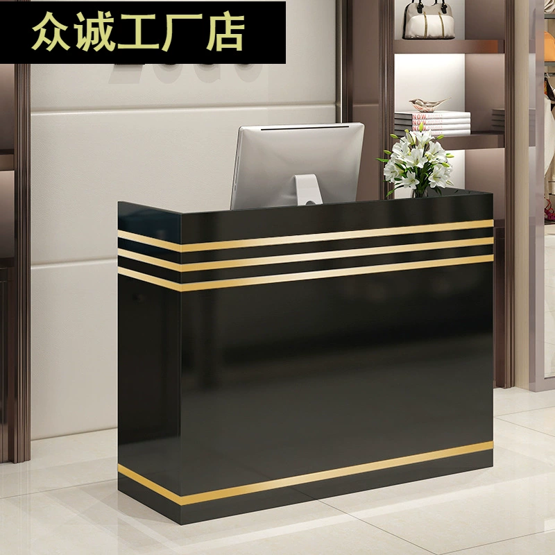 Кассовая стойка Бар Простой современный магазин одежды стойка регистрации Супермаркет Небольшой касса Отель стойка регистрации Новый