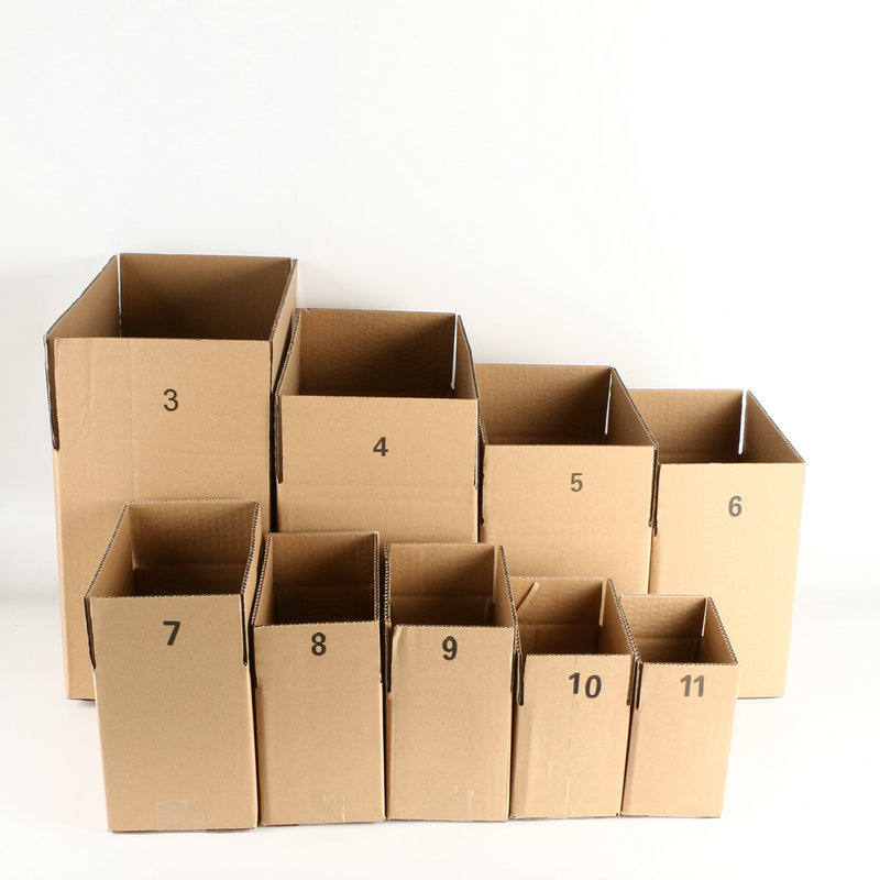 Muestra de cartón envío gratis de tres capas de cinco capas extra duro caja de cartón expreso caja de avión al por mayor triángulo cartón tira de cartón