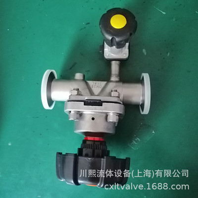 衛生級快裝隔膜閥 可選單層、雙層隔膜 手動衛生級隔膜閥