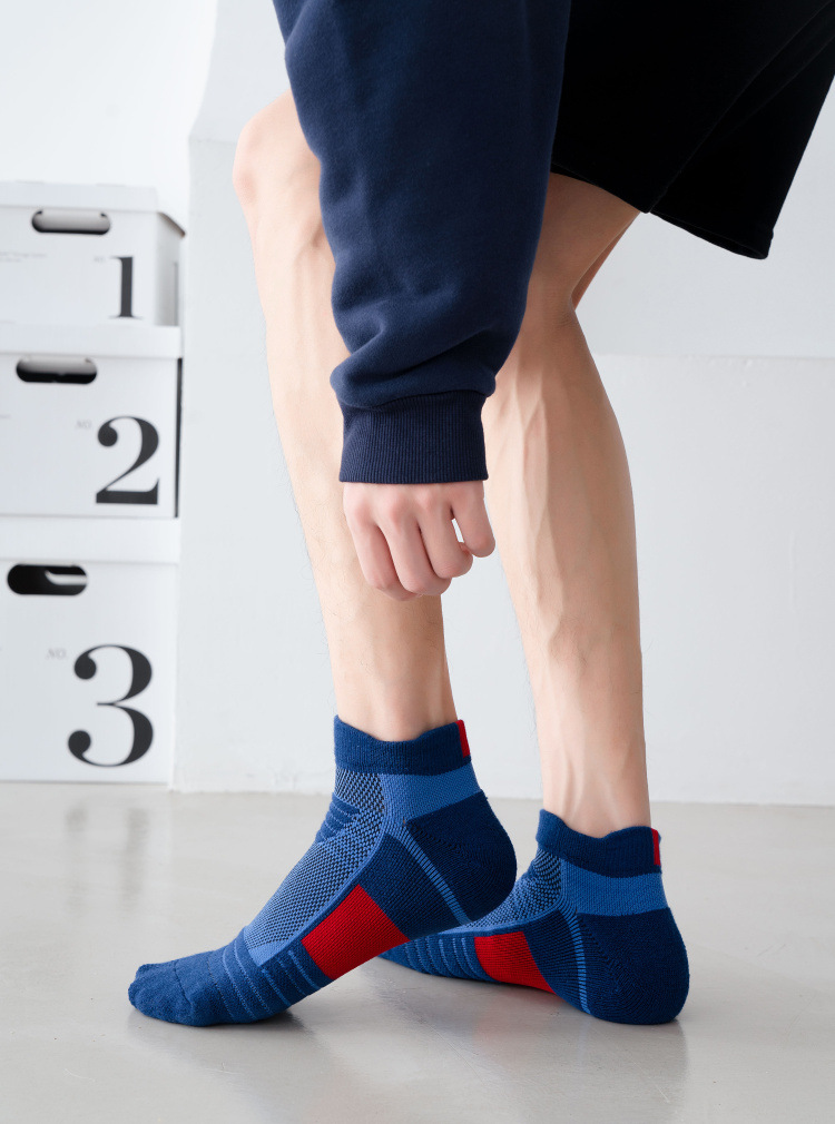 solid color sweat-absorbent outdoor sports socks  NSFN9334