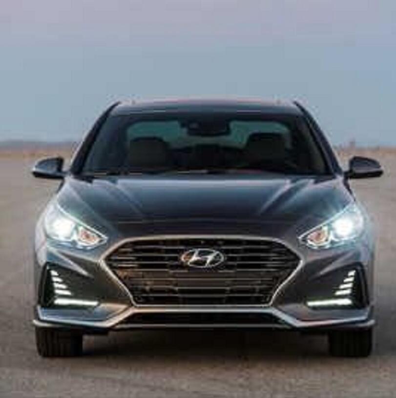 Aplicable a 2018 SONATA 9 días de luz de marcha Hyundai cable 9LED Luz de marcha diurna SONATA 9 DRL