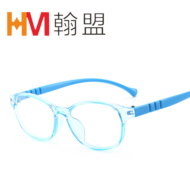 Transparent blue frame blue legs