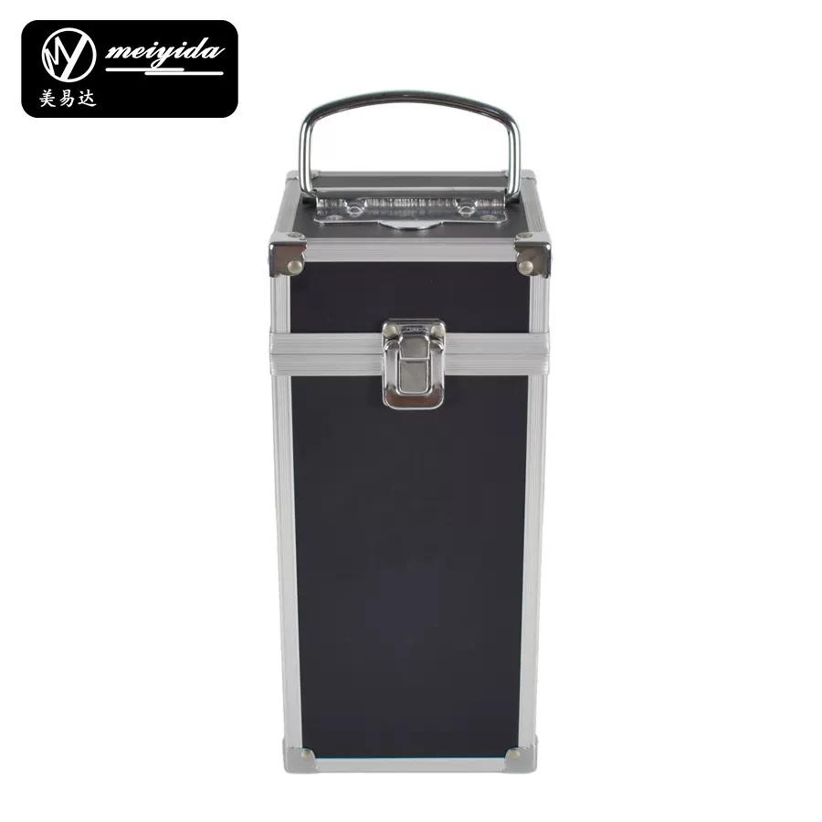 铝合金手提酒箱高档实用单瓶红酒箱 便携式铝酒箱