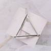 Sophisticated hair accessory, metal pin, hairgrip, European style, simple and elegant design