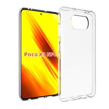 适用小米Poco X3 NFC手机壳保护套高透点阵纹tpu软素材配件点阵纹