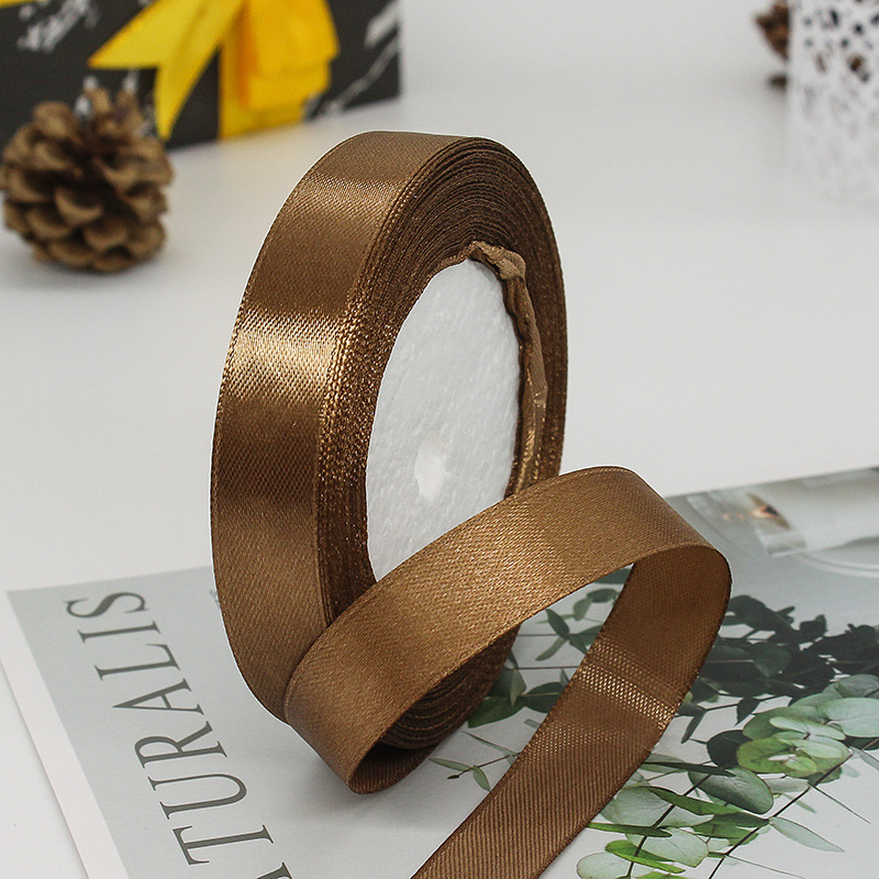 Fábrica al por mayor 1,5 cm cinta de ancho caja de embalaje de dulces cinta decoración de la boda cinta de embalaje de regalo
