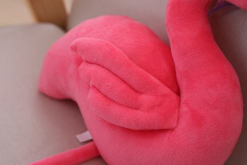Ins Cross-border Flamingo Plush Doll, Crane Pink Swan Plush Toy, Studio Photographed Teddy Bear, Amazon Version