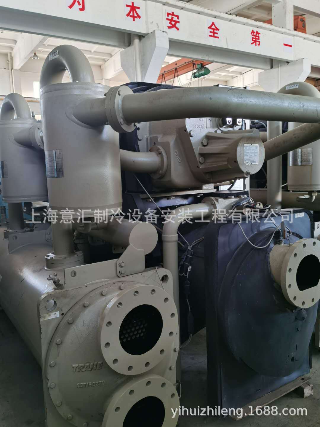 二手中央空调制冷设备螺杆机组销售特灵冷水机组RTHDC2D4E4