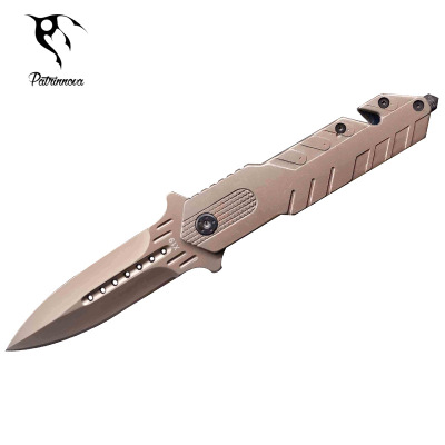 厂家供应精美便携全钢小刀户外折叠刀旅游多功能野营刀具水果折刀