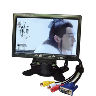 ����܇�d�O���@ʾ��7��VGA AV�ӿڼ�����Xҕ�l������12V24V