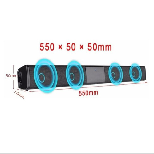 BS28A BS28B Long 3D Echo Wall Bluetooth Speaker Wireless Plug-in Card Subwoofer Sound Blaster Home Large Speaker
