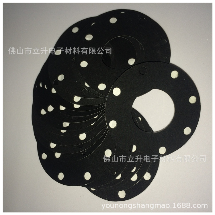 佛山厂家专业生产黑色单面背胶橡胶垫 防滑防水硅胶密封圈