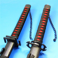 Death God's Blade Wooden Zanpakuto Zangetsu Zanikou Anime Prop Death God Ichigo Kurosaki 2D Cosplay Weapon