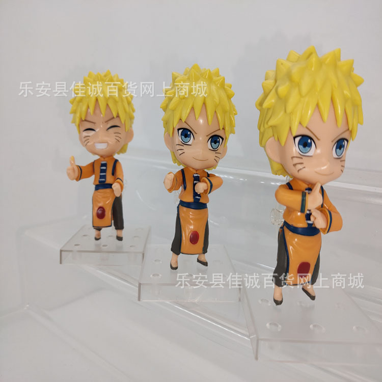 3款可選火影汽車擺件 漩渦鳴人手辦 宇智波鼬卡卡西手辦模型公仔