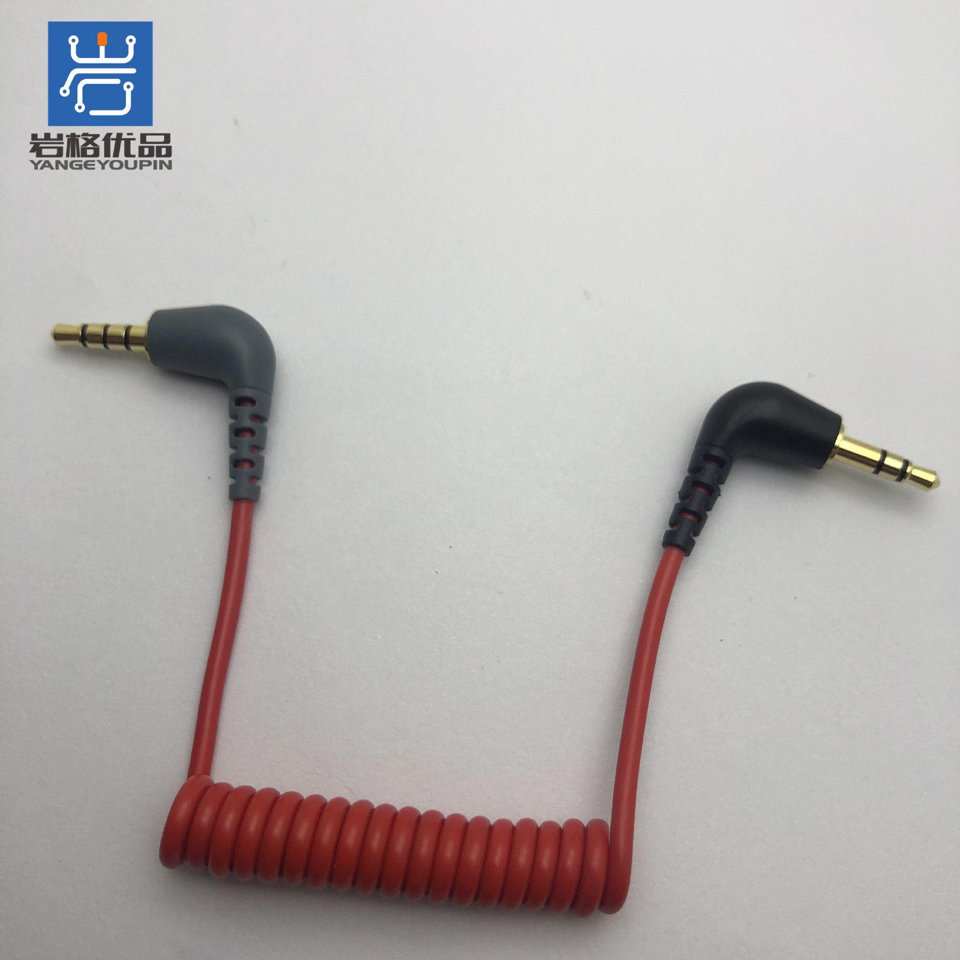 适用RODE sc7 TRS转TRRS跳线VIDEOMIC GO VIDEOMICRO在IPHONE录音|ru