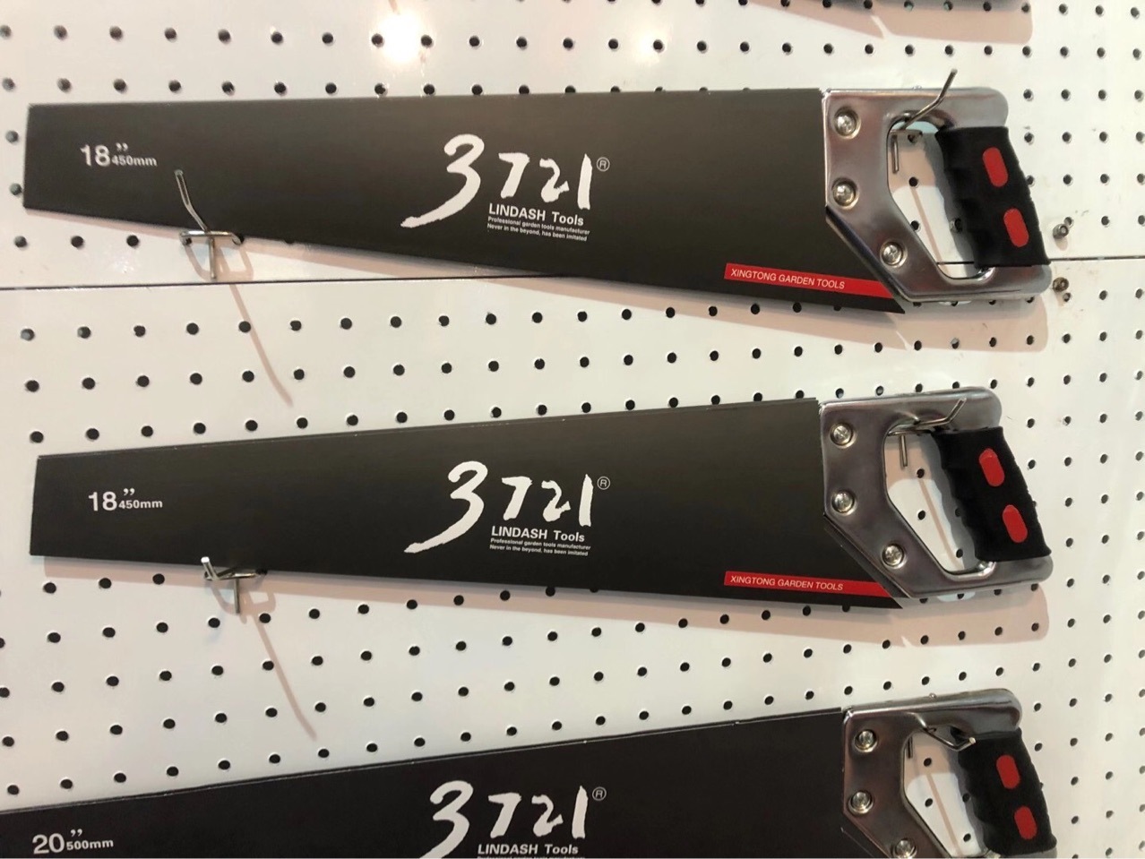 3721手板锯子铁柄锯双色柄铝3721牌子锯子