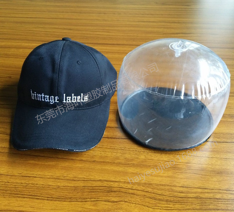 充气PVC帽托 LOGO生产 鸭舌帽 帽 帽子内模 帽子内胆 帽子展示模
