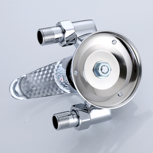 Copper Ming Install Mixed Water Valve Shower Head Set Solar Heater Mixed Tap Surface Mount Shower Head