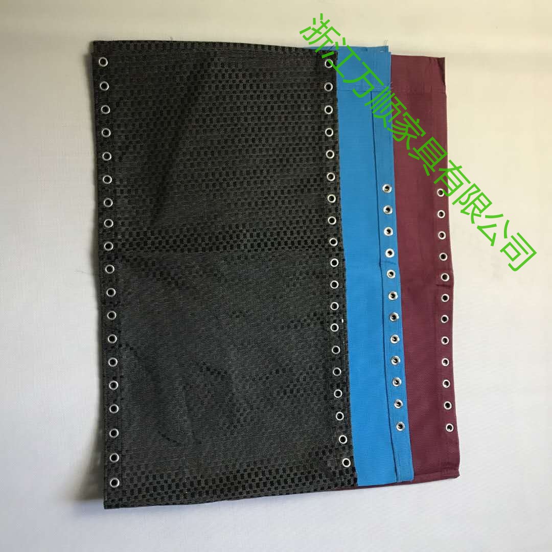 户外豪华躺椅特斯林透气面料折叠躺椅午休椅面料户外休闲椅配件