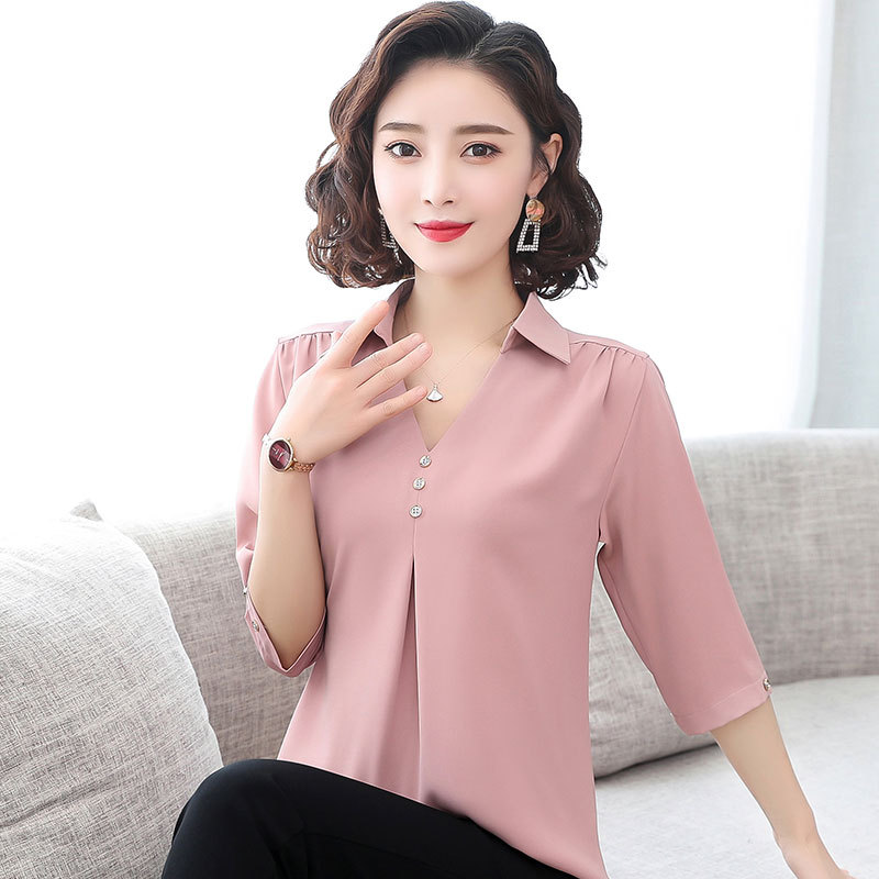 Chemisier en Mousseline de soie - Ref 3429274 Image 1