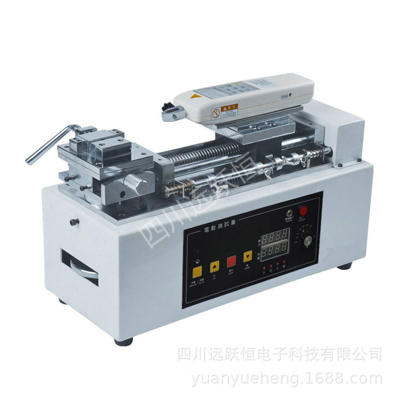 电动卧式推拉力测试台AEH-500N自动推拉力计插拔力试验机厂家直供