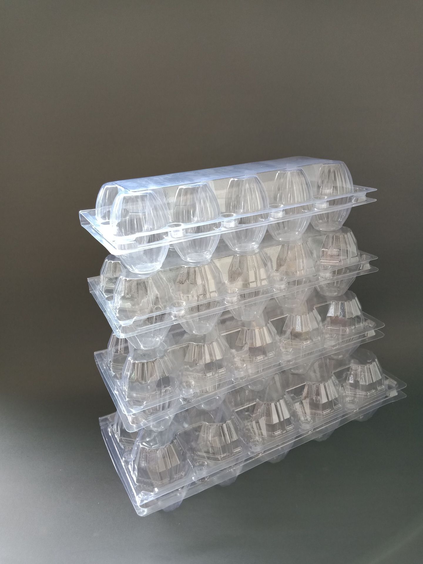 10枚高扣土鸡蛋/草/绿壳/柴鸡蛋鸭蛋包装盒塑料蛋托透明托盘