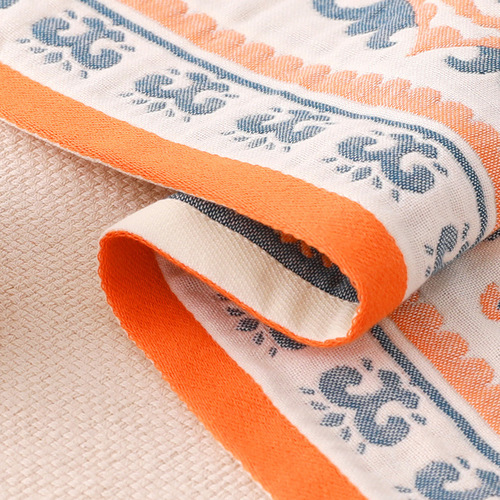 Cotton gauze men's and women's household absorbent bath towels four-layer gauze super soft and comfortable dormitory bath towels autumn and winter skin-friendly