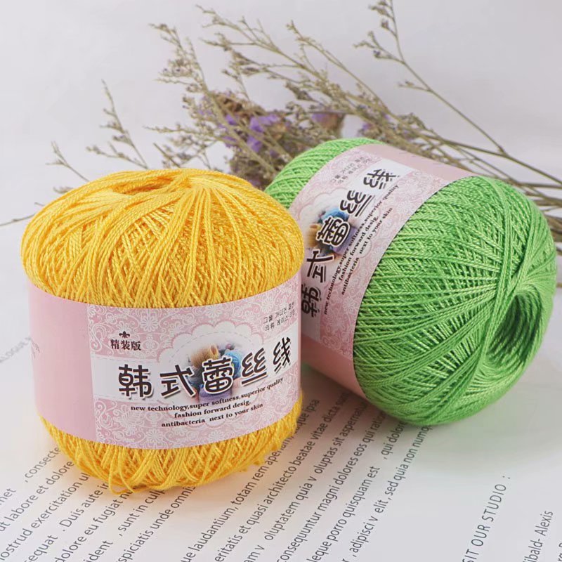 No. 8 lace thread summer handmade diy co...