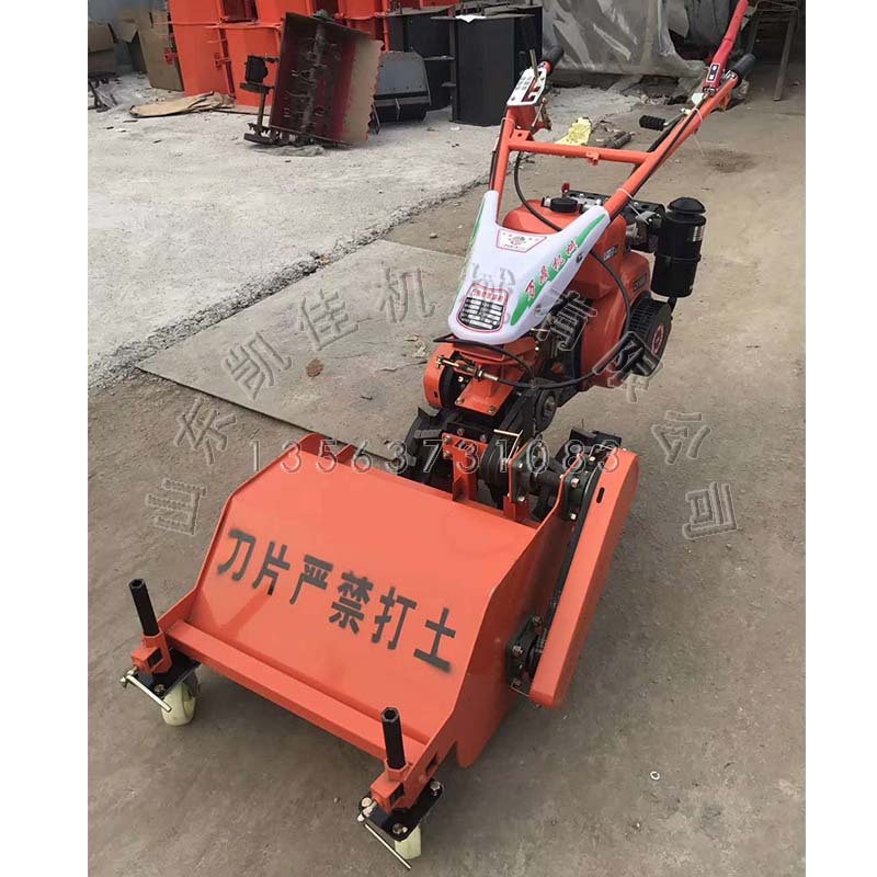 茶园自走式碎草机 大功率手推式灭草机手推式农田割草机 凯佳供应