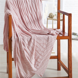 Летний классический трикотажный диван, шелковое одеяло для сна