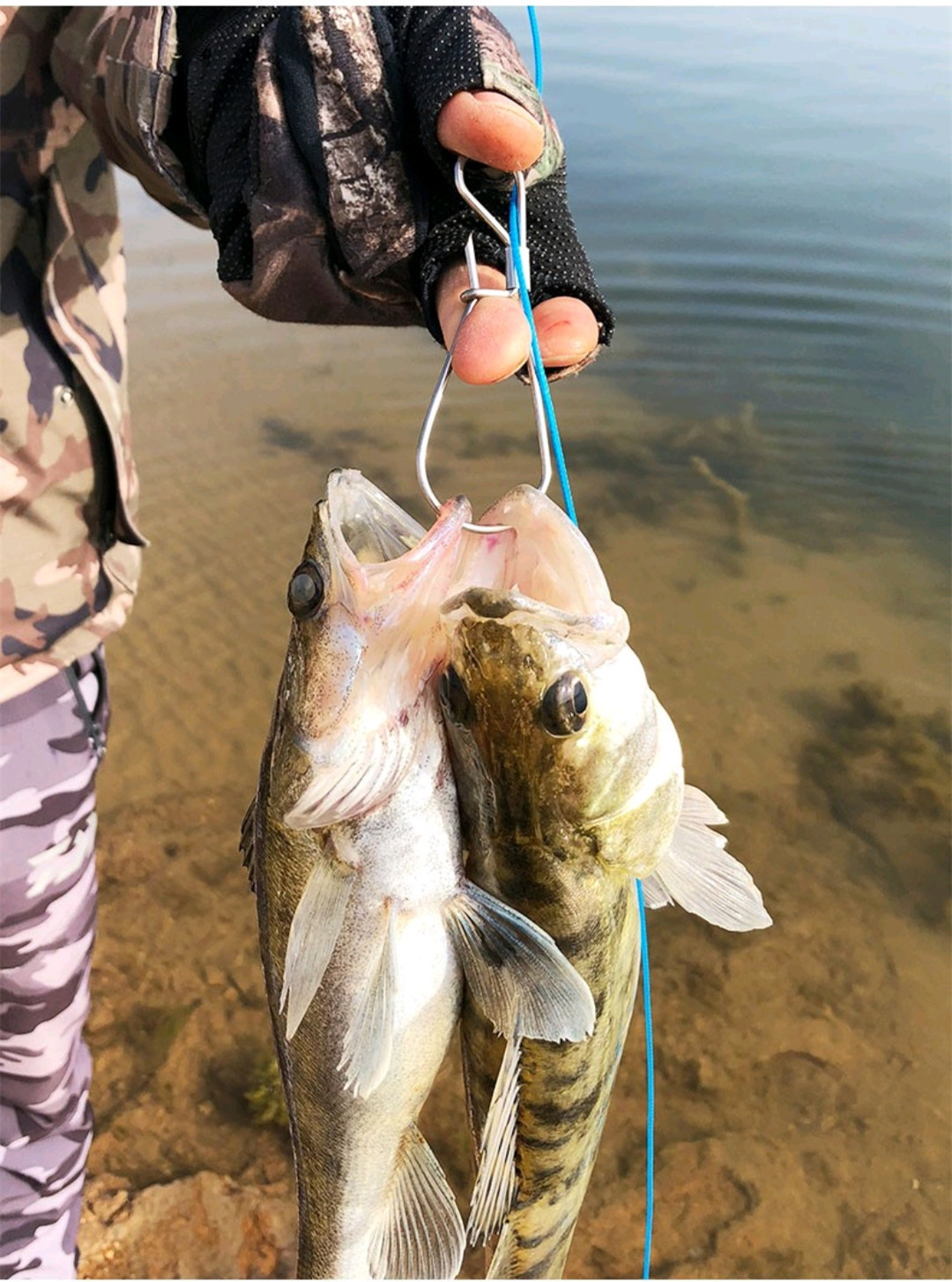现货活鱼扣 不锈钢鱼扣 鱼锁 路亚多功能便捷锁鱼扣 钓鱼配件用品-阿里巴巴