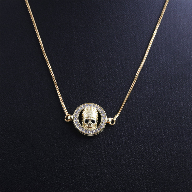 New Skull Necklace display picture 10