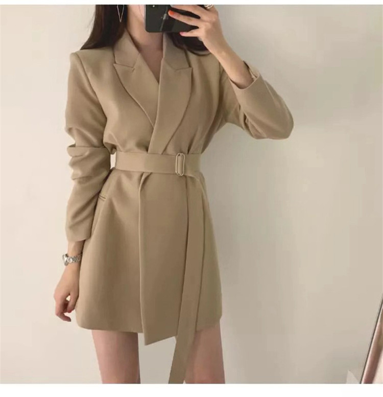 Women's Black Blazer For Women Elegant Casual Office Jacket_voghion.com