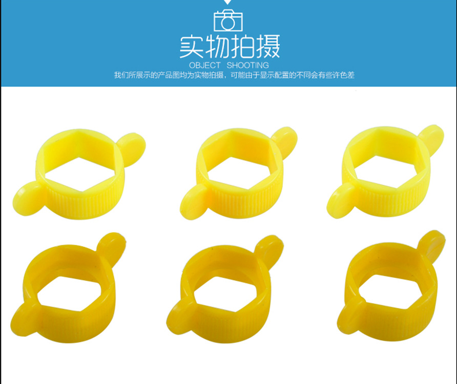 Four-inch braided pipe corrugated pipe special hand small wrench, hexagon socket hollow yellow small wrench, plastic wrench Application Scenario