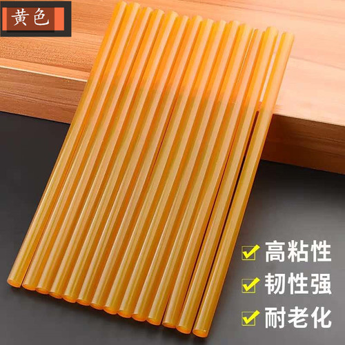 Plastic transparent glue stick/DIY jewelry hot melt glue stick/hot melt glue strip 7MM11MM high viscosity hot melt glue