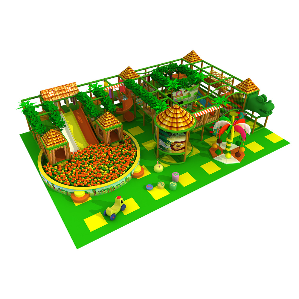 Forest series Mischievous Castle kindergarten Slide indoor children Parenting Restaurant Playground Manufactor Supplying