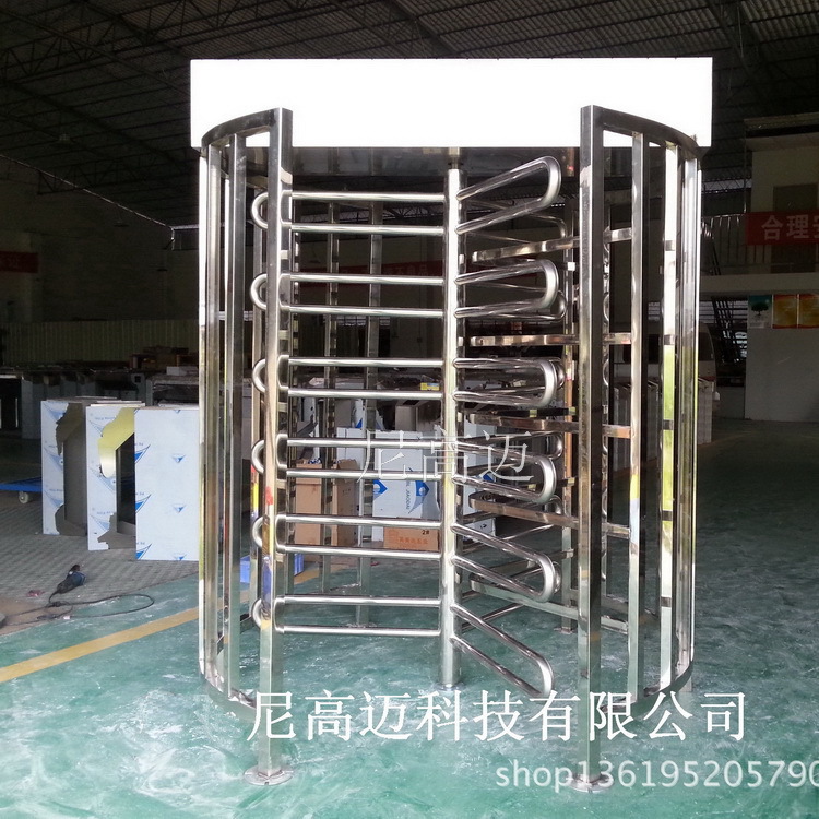 供应黑龙江车站单向旋转门 天津高铁站单向疏状门 高铁站旋转闸门