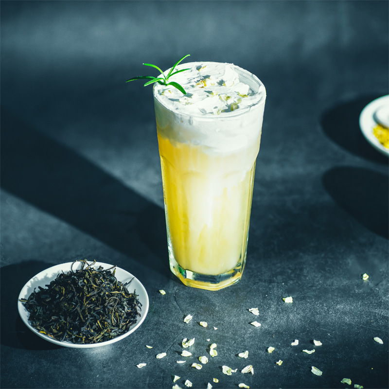 Jasmine tea with jasmine
