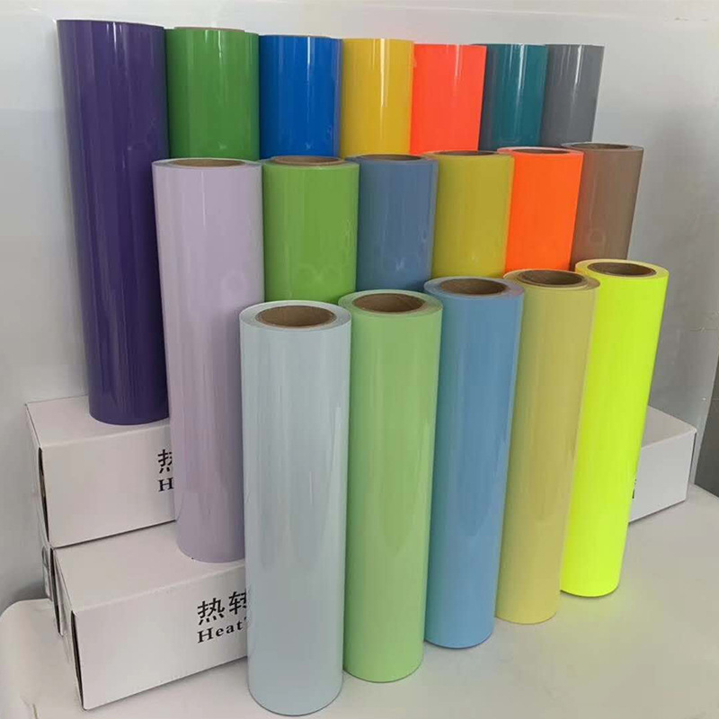 供应热转印膜人物图案爆款 镭射膜 反光膜 订做pet热转印膜批发