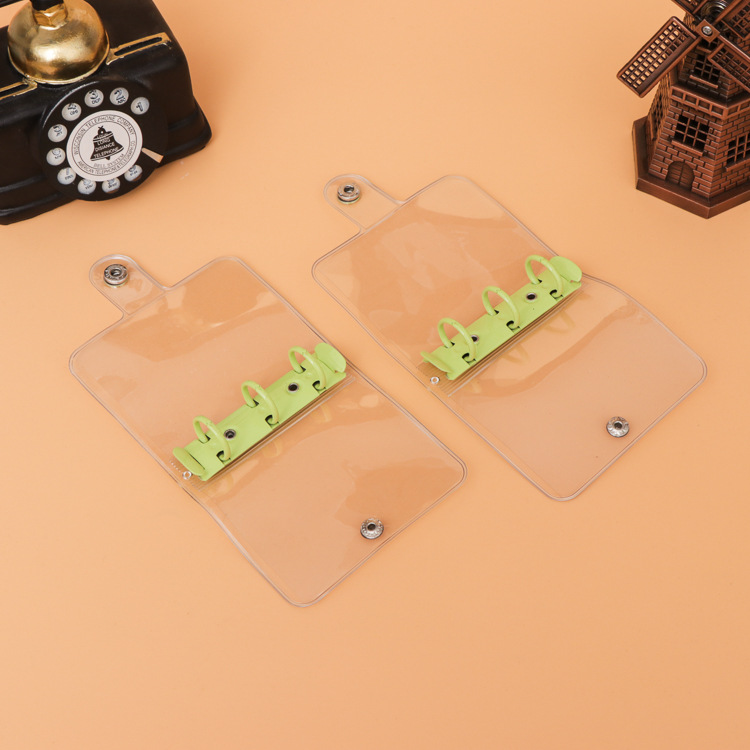 厂家定做透明PVC袋 PVC袋按扣纽扣袋 翻盖PVC扣纽袋定做